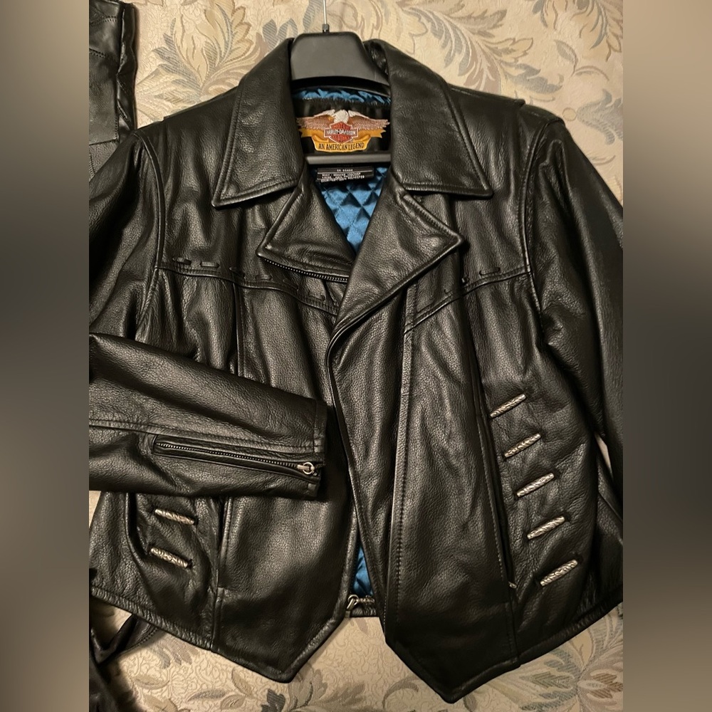 Harley Davidson Leather riding jacket